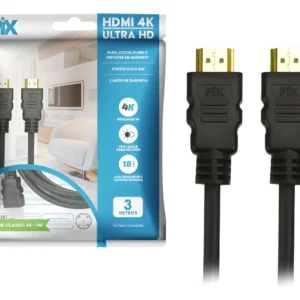 CABO HDMI PIX 3MT 4K 2.0 19 PINOS