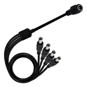 Cabo Rabicho Divisor Splitter P4 1 Femea Para 4 Machos KIT COM 10