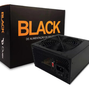 Fonte Atx Duex Dx500fse 500w Preto 127/220v Silenciosa Preto